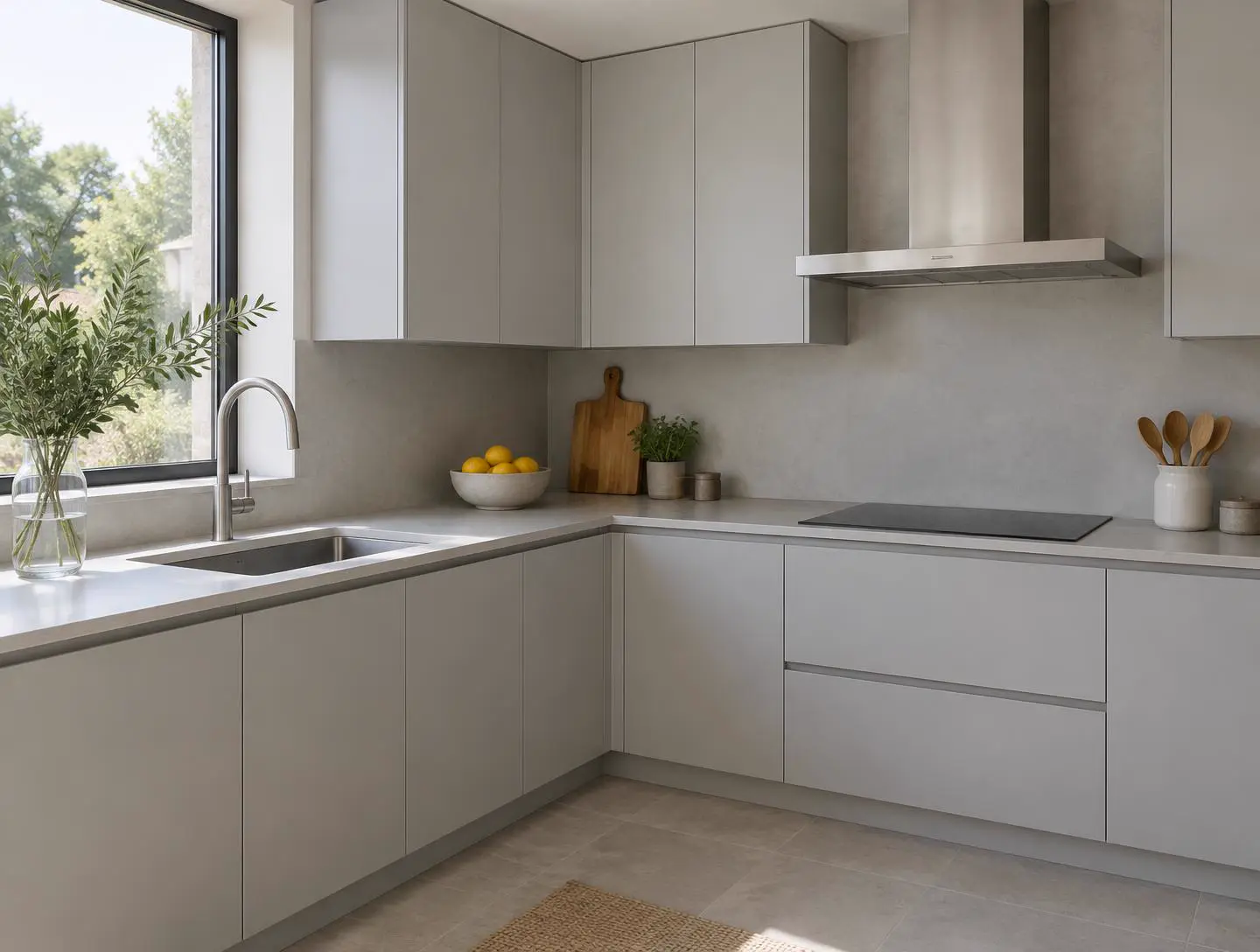 Cocina DECO STUDIO con los acabados seleccionados